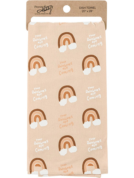 Your Rainbows Are Coming - Dish Towel