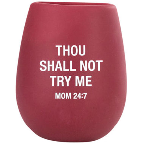 Mom 24:7 Silicone Wine Cup