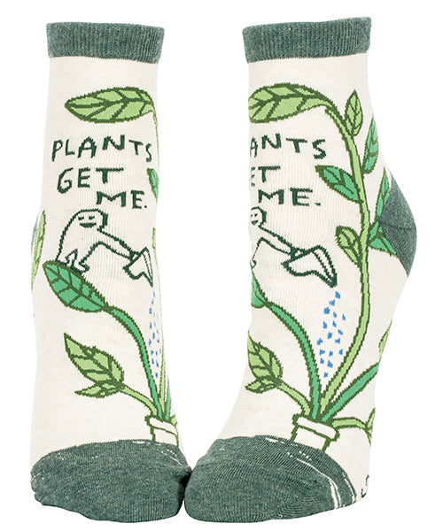 Plants Get Me Women’s Ankle Socks