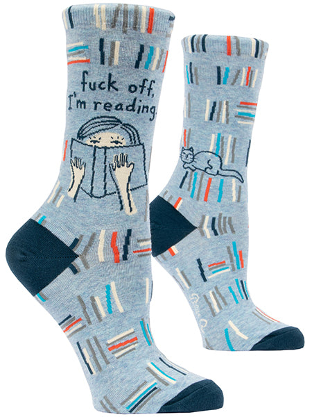 Fuck Off I'm Reading Women’s Socks