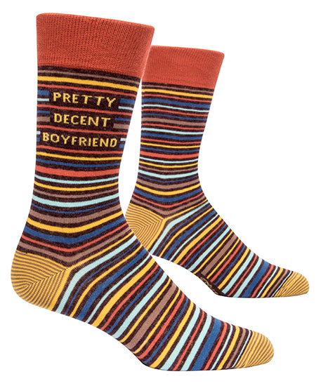 Pretty Decent Boyfriend Men’s Socks