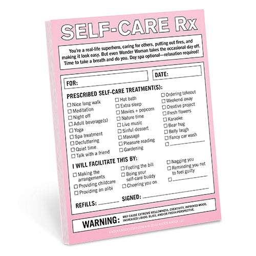 Self-Care Rx Nifty Notes
