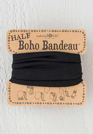 Half Boho Bandeau – Black