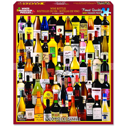 Wine Bottles Puzzle - 1000 piece