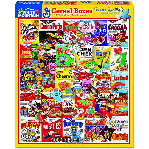 Cereal Boxes Puzzle - 1000 piece