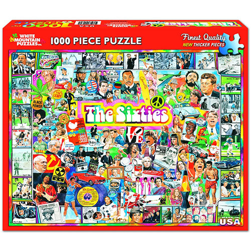 The Sixties Puzzle - 1000 piece